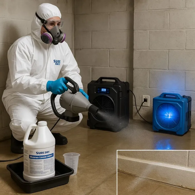 Sanitization and Odor Removal process in Capitola, CA