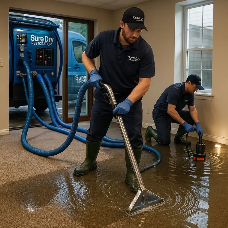 Water Extraction and Removal process in Capitola, CA